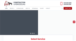 Desktop Screenshot of nemoconstruction.com